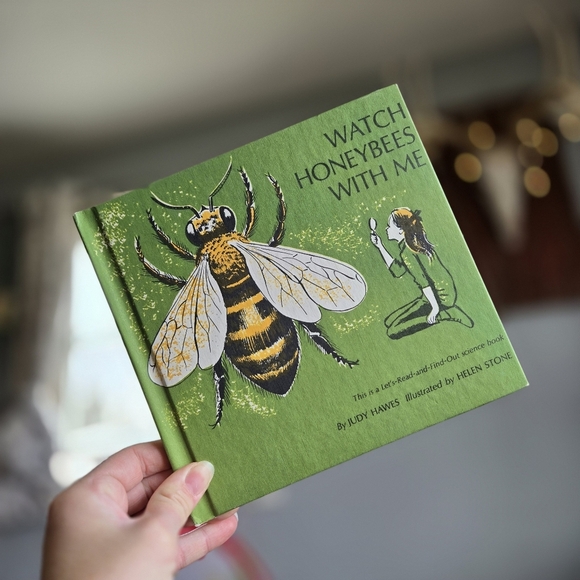 Other - Watch Honeybees with Me Kid's Science Hardcover Book 1964